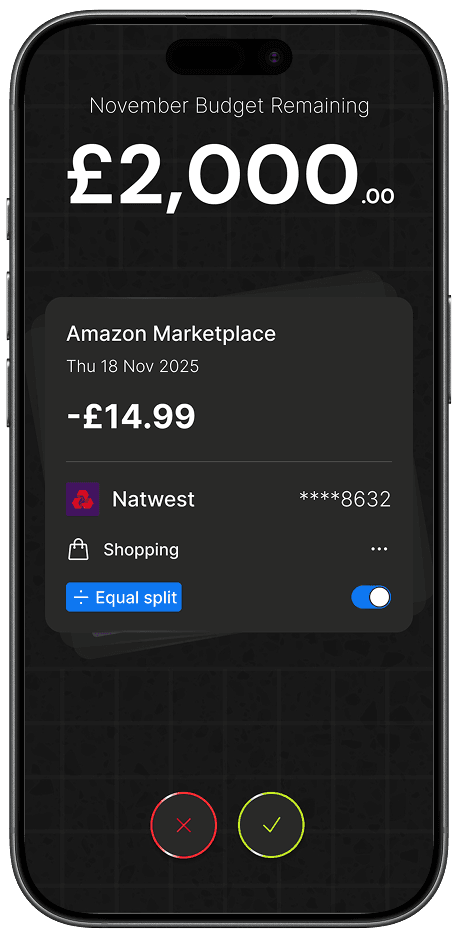 Swipe Save App Interface
